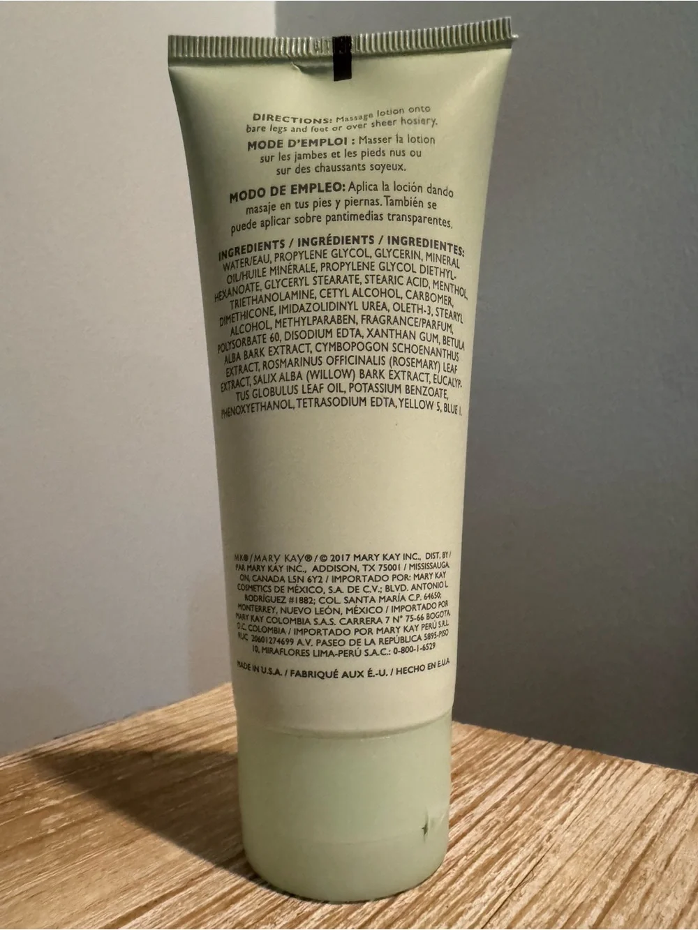 Mary Kay Mint Bliss Energizing Lotion